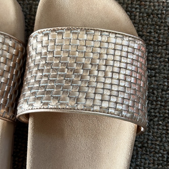 Dusty pink summer slip on shoes - Picture 3 of 7